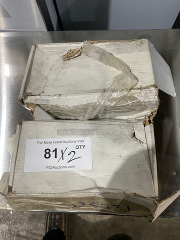 IN A BOX! Commercial Faucet With Handles! Stainless Steel! 2x Your Bid! - Image 1 of 3