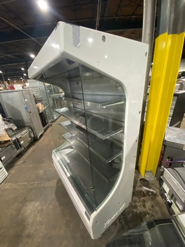 Turbo Air Commercial Refrigerated Grab-N-Go Open Case Merchandiser! With View Through Sides! With Front Cover! Model: TOM50W SN: OM50011005 120V 60HZ 1 Phase - Image 2 of 9