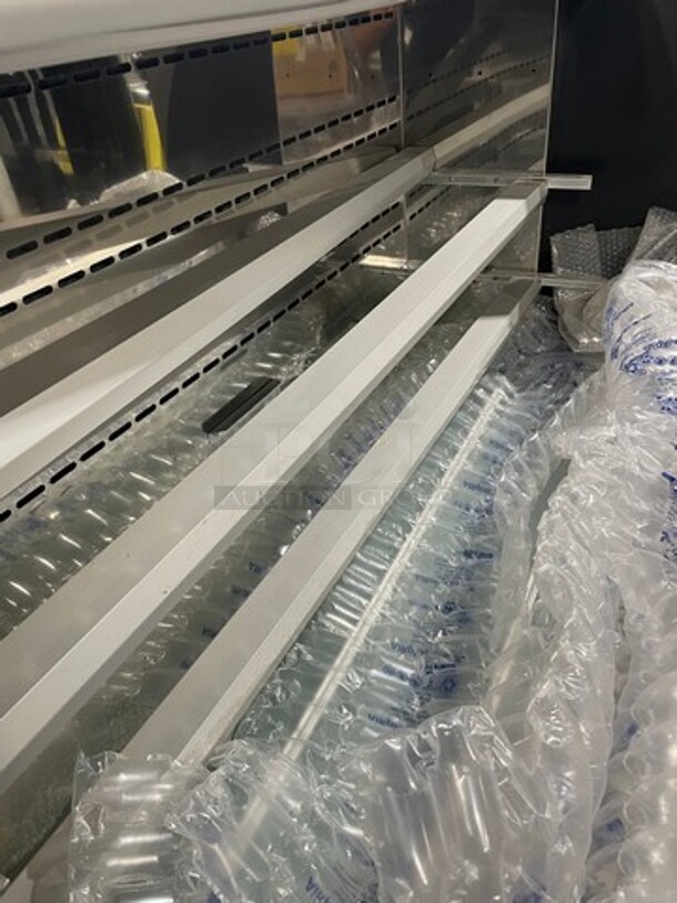 NEW! Parisi Royal Commercial Refrigerated Open Grab-N-Go Case Merchandiser! With Shelves! - Image 5 of 10
