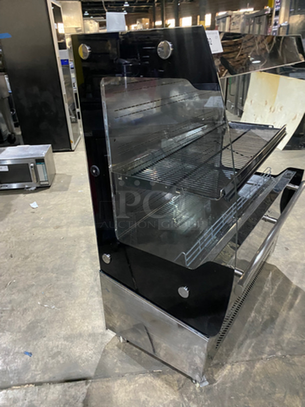 Omcan Commercial Refrigerated Grab-N-Go Open Display Case! All Stainless Steel Body! On Casters! Model: RSCN0200 110V 60HZ 1 Phase - Image 2 of 11