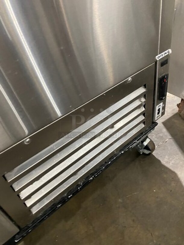 NICE! LATE MODEL! 2017 Nelson Commercial Refrigerated 16 Flavor Ice Cream Dipping Cabinet/ Display Case! With Curved Front Glass! With 2 Flip Open Rear Access Doors! Stainless Steel Body! On Casters! WORKING WHEN REMOVED! Model: 16DIPHVSE SN: N1818106 115V 60HZ 1 Phase - Image 6 of 8