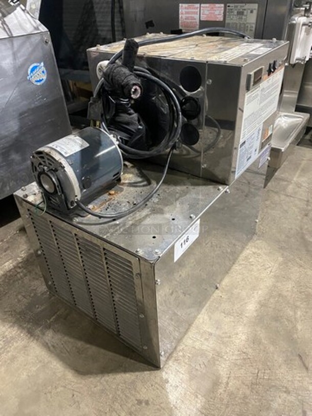 Perlick Commercial Air-Cooled Stainless Steel Draft Beer System Power Pak! Model: 4410 SN: 736582 115V 60HZ 1 Phase - Image 2 of 9