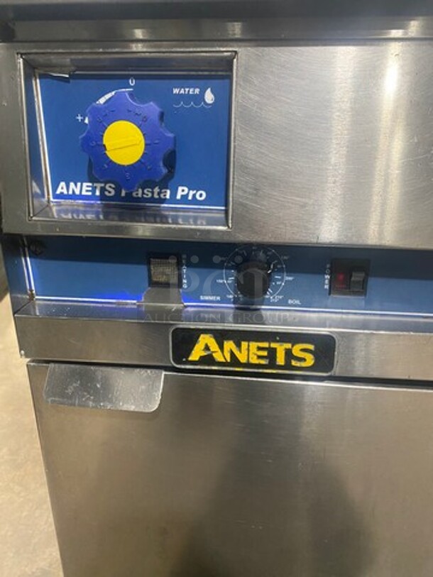 Anets Commercial Natural Gas Powered Pasta Cooker! All Stainless Steel! On Casters! Model: GPC14 - Image 6 of 11