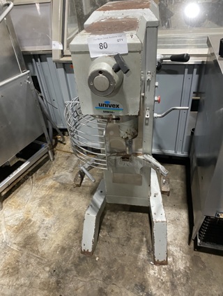 UNIVEX 30qt. Planetary Mixer! Model SRM 30+H Serial M003032 115V/60Hz/1 Phase