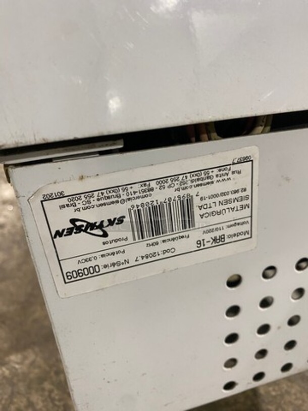 NEVER USED! Skymsen Countertop Automatic Ice Cream Mixer! Model: BAK16 SN: 000909 110/220V - Image 8 of 9