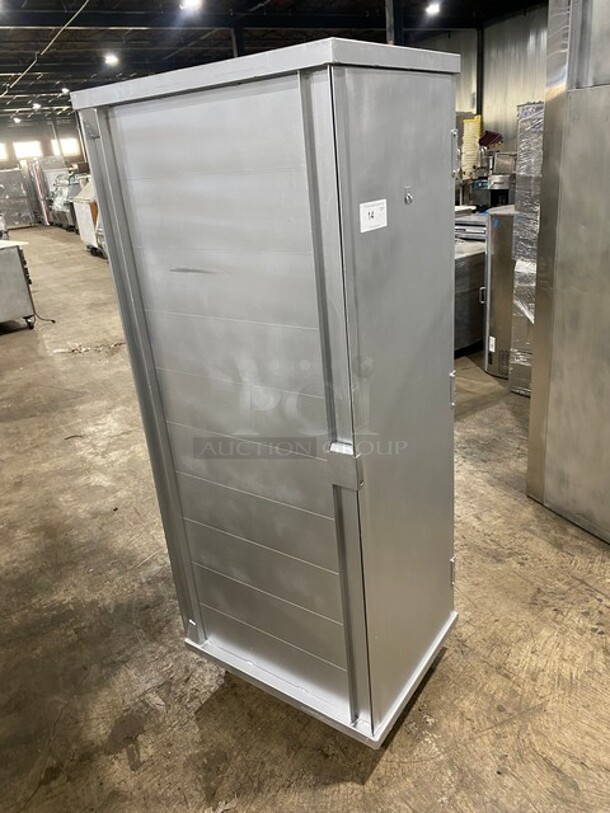 Commercial 40 Pan End Load Enclosed Bun/Sheet Pan Rack! On Casters! - Image 2 of 6