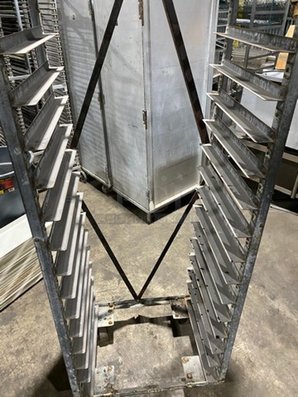 Metal Commercial Pan Transport Rack! On Casters! - Image 7 of 7