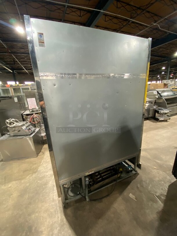Karlos 200 UL Stainless Steel Commercial Grab N Go Open Case Merchandiser Display Unit! 230V 1PH! With Remote Compressor!  - Image 7 of 11