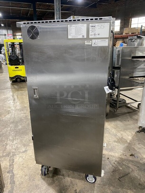 SWEET! LATE MODEL! 2015 FWE Electric Powered Food Warming Cabinet! With Solid Split Door! All Stainless Steel! On Casters! Model: TST16CHP SN: 154334202 120V 60HZ 1 Phase - Image 3 of 8