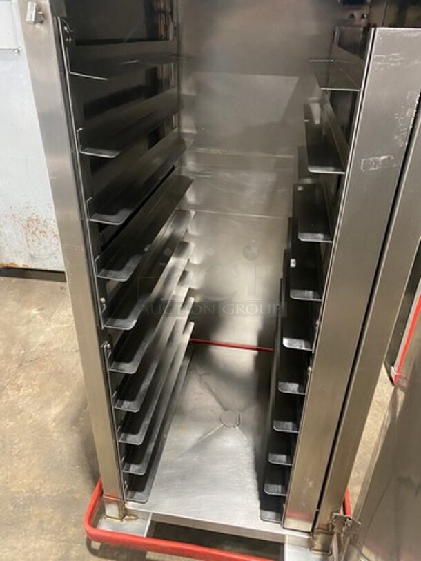 Commercial Dual Side Door Enclosed Pan Rack! Solid Stainless Steel! On Casters! - Image 5 of 8