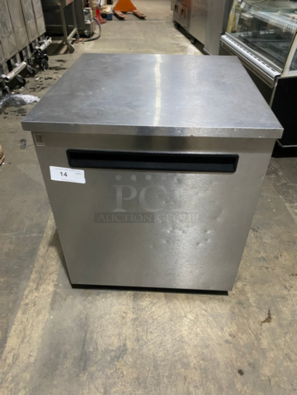 Delfield Commercial Single Door Lowboy/Worktop Cooler! All Stainless Steel! Model 406STAR2 115V 60HZ 1 Phase