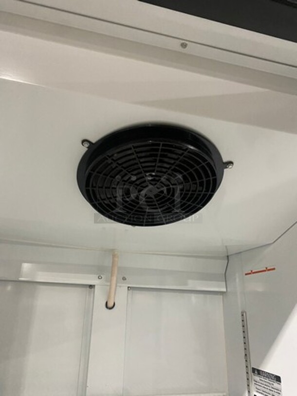 Metalfrio Commercial Single Door Reach In Cooler Merchandiser! With View Through Door! With Poly Coated Racks! Model: NG27CHC 120V - Image 6 of 8