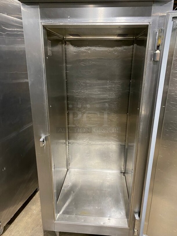 Victory Commercial Single Door Reach In Freezer! All Stainless Steel! Model: FS1DS7EW SN:D0746879 115V 1 Phase! On Legs! 115V 1PH  - Image 5 of 9