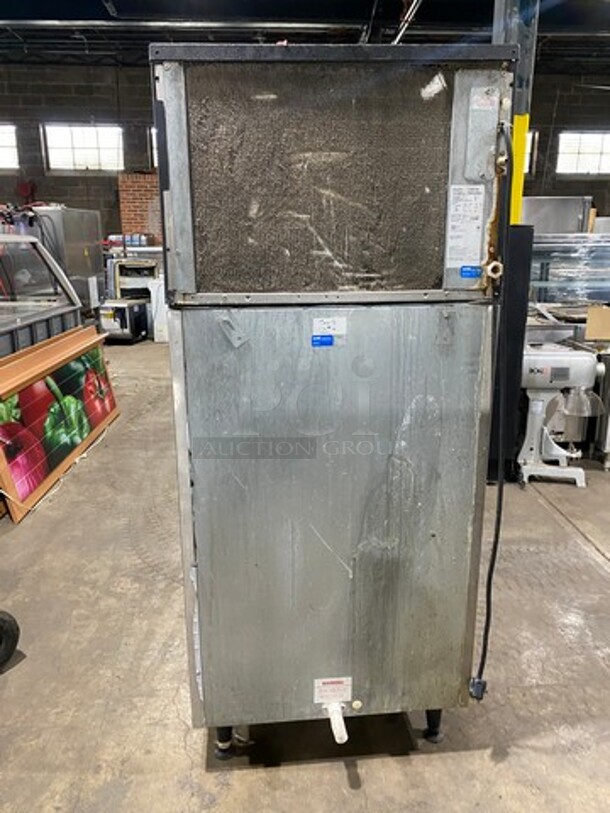 Ice-O-Matic Commercial Ice Maker Machine! With Commercial Ice Bin! All Stainless Steel! On Legs! Model: ICE0606HT4 SN: 11061280012971 208/230V 60HZ 1 Phase - Image 4 of 5