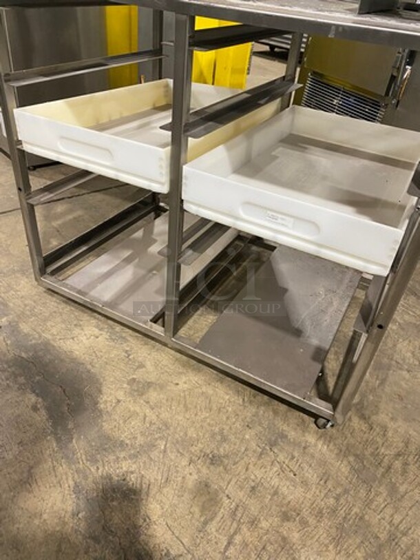 2017 Bongard Commercial Mobile Storage Table! Stainless Steel! On Casters! SN: 9300000000060457 - Image 6 of 10