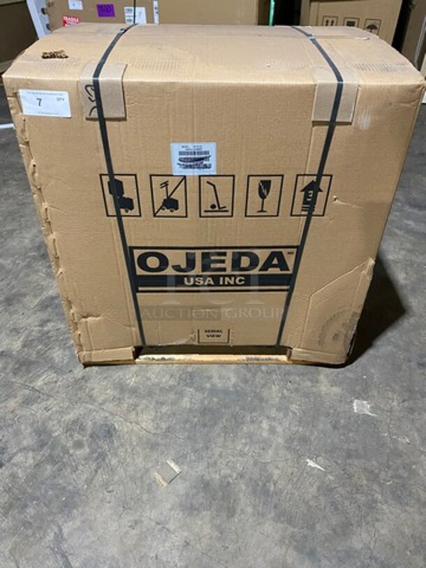 SCRATCH-N-DENT! Ojeda Commercial Reach Down Chest Freezer/ Cooler! With Hinged Top Lid! Model: NCFH34 SN: 000490230156Z 120V 60HZ 1 Phase - Image 1 of 12