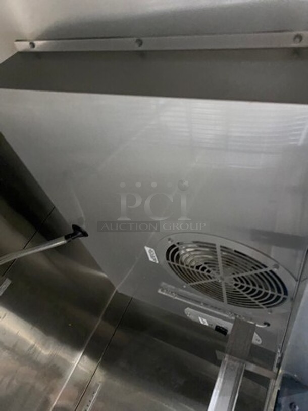 True Commercial 2 Door Reach In Cooler! With Poly Coated Racks! All Stainless Steel! WORKING WHEN REMOVED! Model: TS43 SN: 8773034 115V 60HZ 1 Phase - Image 7 of 10