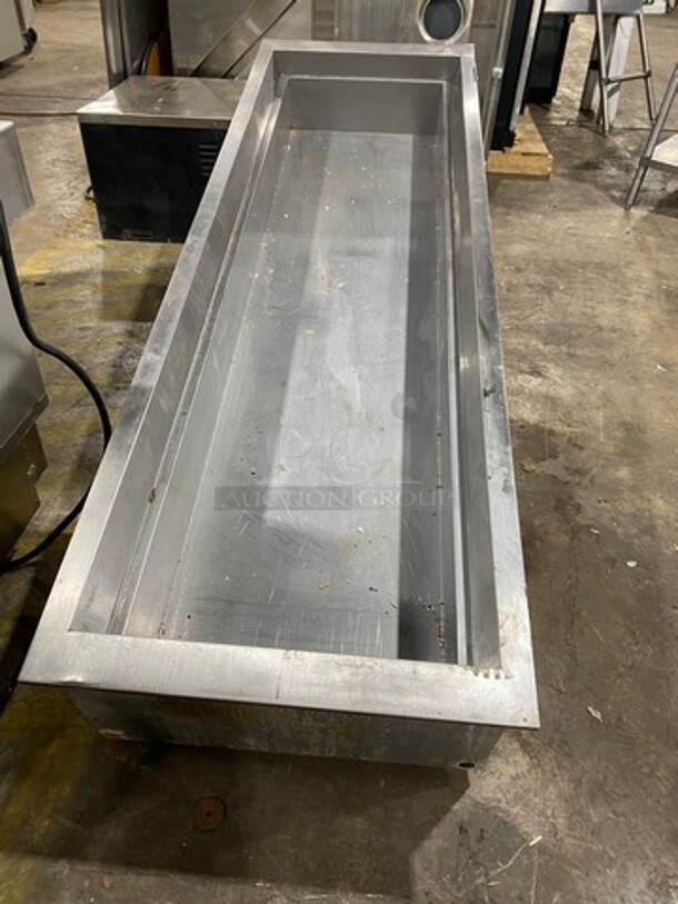 LATE MODEL! 2018 Hatco Commercial Drop In Cold Pan! Solid Stainless Steel! WORKING WHEN REMOVED! Model: CWB6 SN: 4035691830 120V 60HZ 1 Phase - Image 4 of 9