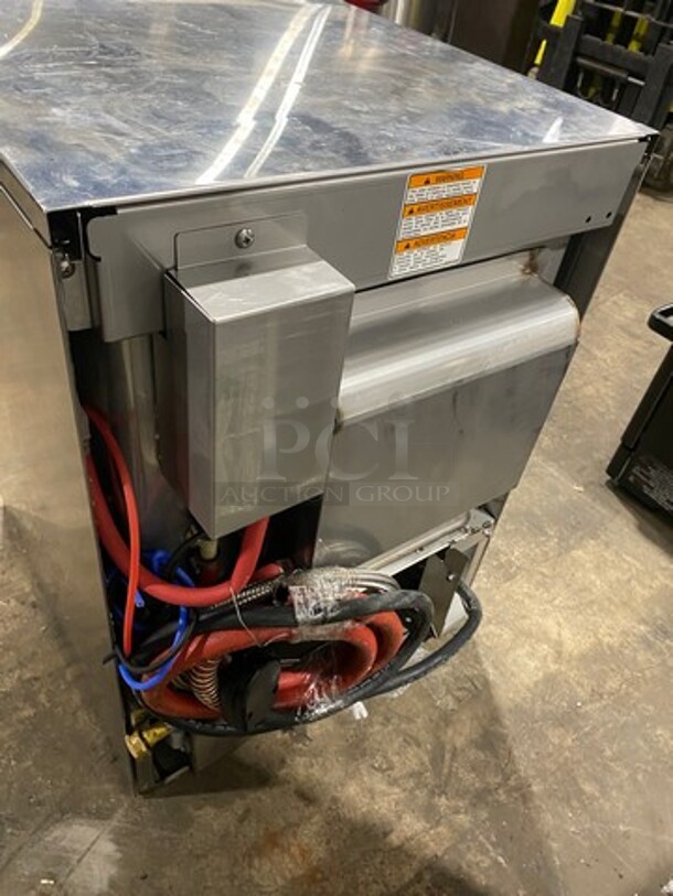 NICE! Hobart Stainless Steel Commercial Undercounter Dishwasher! MODEL LXER 120/208-240v 1PH - Image 4 of 8