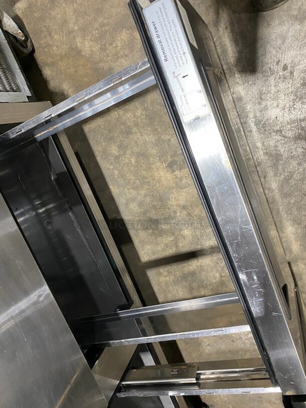 Turbo Air Commercial Refrigerated Pizza Prep Table! With 4 Drawer Storage Space Underneath! All Stainless Steel! On Casters! Model: TPR67SDD4 SN: T6P4DB4008 115V - Image 6 of 10