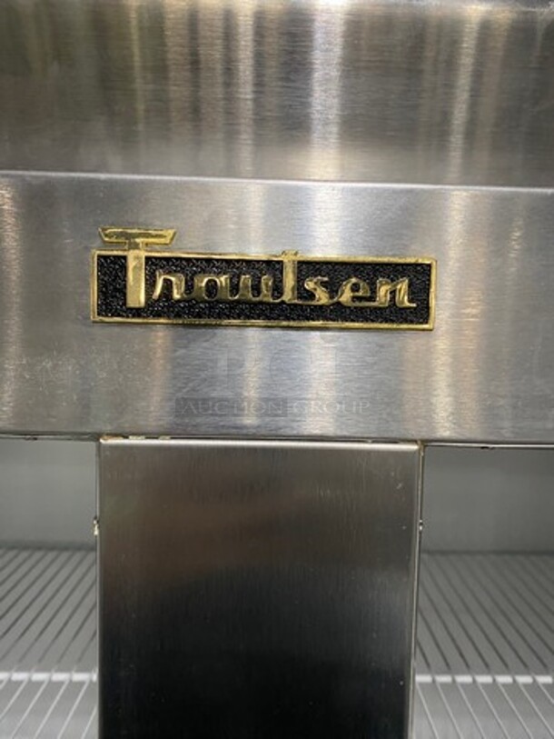 Traulsen Commercial 2 Door Reach In Refrigerator! With Poly Coated Racks! All Stainless Steel! On Casters! Model: G20010 SN: T70955A17 115V 60HZ 1 Phase - Image 10 of 11