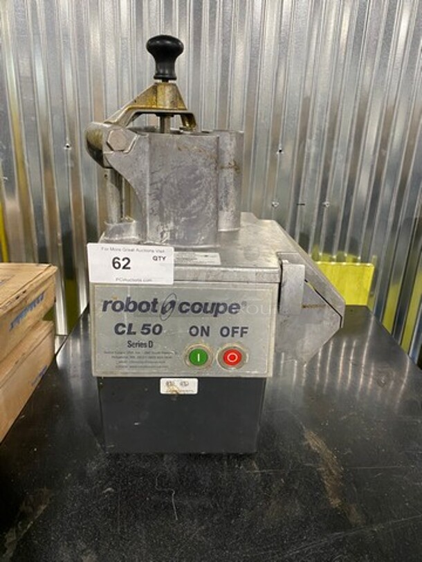 Robot Coupe Commercial Countertop Food Processor/Chopper Machine! All Stainless Steel! Model: CL50 SN: 3150137303X04 120V 60HZ 1 Phase - Image 1 of 10