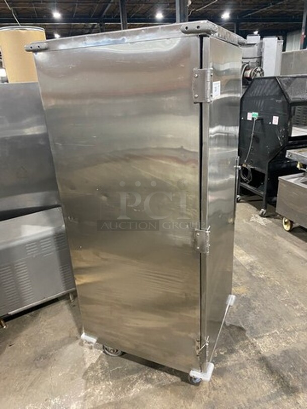 Commercial Single Door Enclosed Pan Rack! Solid Stainless Steel! On Casters! - Image 2 of 7