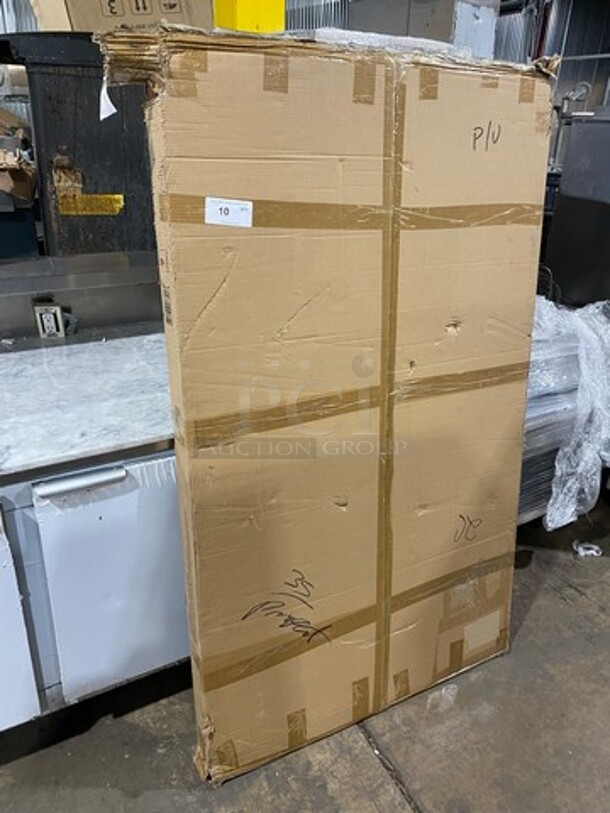 NEW! IN THE BOX! Leisure season Wooden Firewood Storage Shed! Model: FS6828 - Image 2 of 4