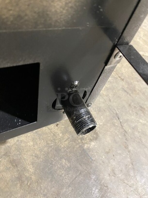 Duke Commercial Countertop Natural Gas Powered Flat Top Griddle! With Back And Side Splashes! All Stainless Steel! - Image 8 of 8