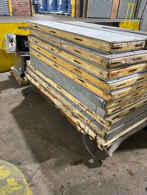 WOW! Leer Commercial 8x8 Walk In Freezer! With Floor! With Compressor And Blower! Model: 8X8X7RF SN: 53412WST8W - Image 8 of 12