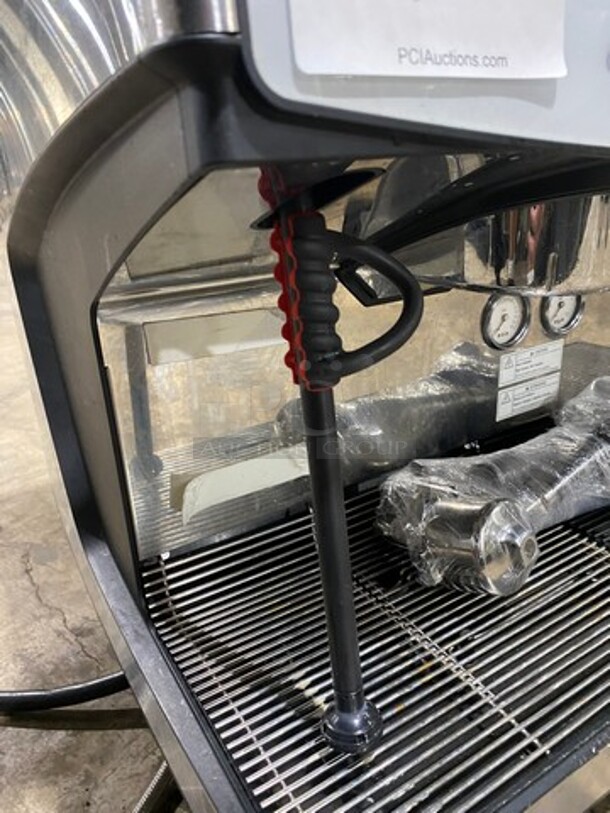 WOW! Dunkin Donuts Edition! Schaerer Commercial Countertop 2 Group Espresso Machine! With Steam Lines! Stainless Steel! On Small Legs! - Image 7 of 11