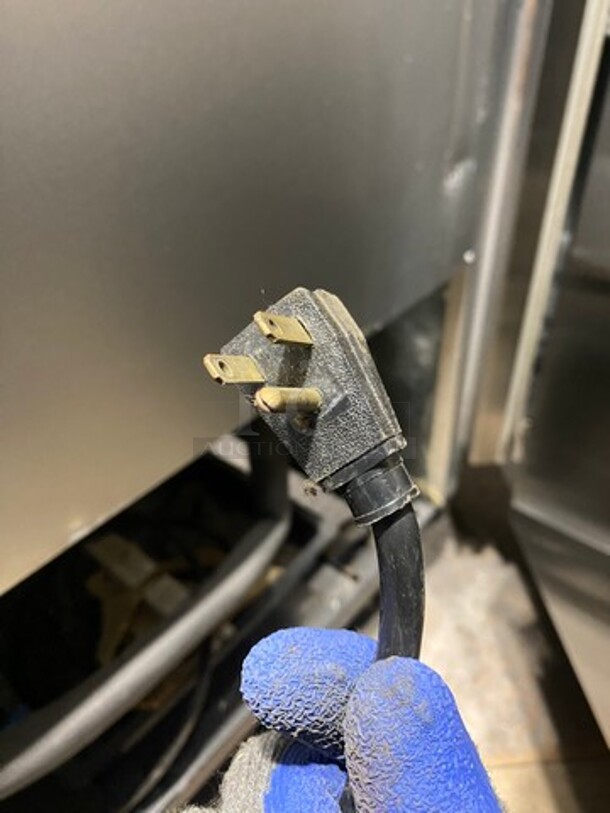 True Commercial 2 Door Reach In Freezer! With Poly Coated Racks! All Stainless Steel! On Casters! Model: T49F SN: 7196976 115V 60HZ 1 Phase - Image 6 of 12