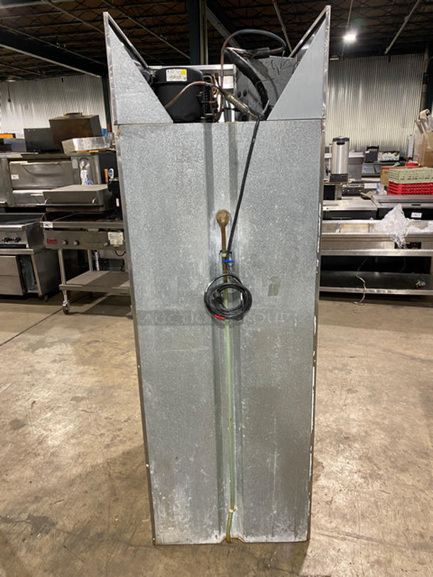 SWEET! Continental Commercial Single Door Reach In Freezer! All Stainless Steel! Model: 1FSA SN: 13644986 115V 60HZ 1 Phase - Image 4 of 9