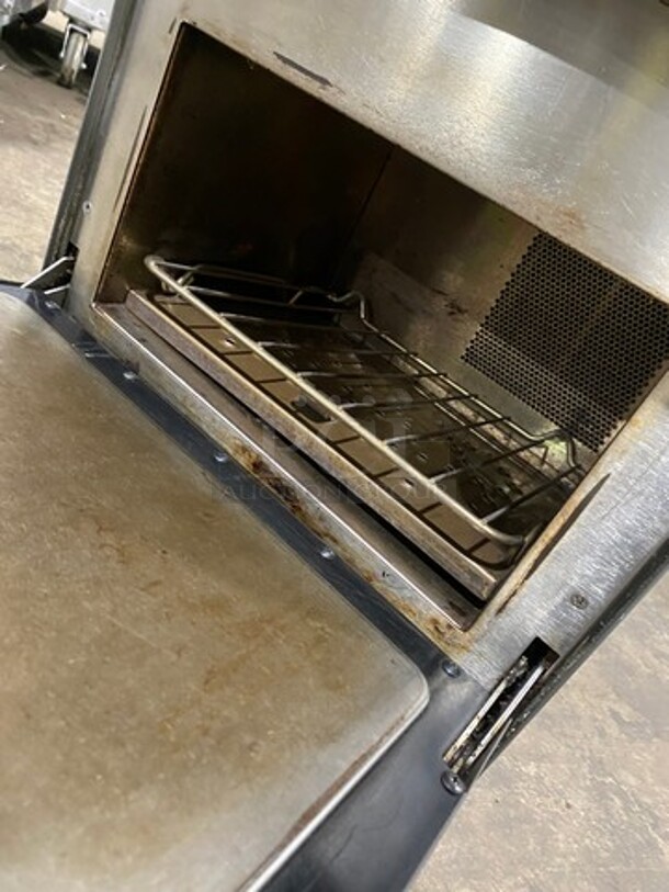 LATE MODEL! 2016 Turbo Chef Commercial Countertop Rapid Cook Oven! On Small Legs! Model: NGO SN: NGOD27641 208/240V 60HZ 1 Phase - Image 5 of 8