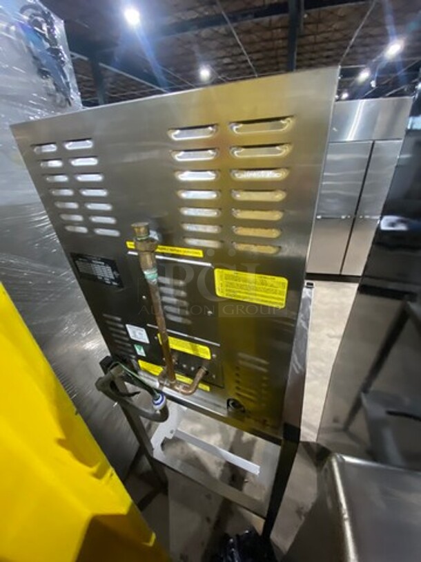 Cleveland Commercial Electric Powered Single Compartment Steam Cooker Cabinet! All Stainless Steel! On Legs! Model: 22CET6 SN: WC9521906C02 208V 60HZ 3 Phase - Image 4 of 8