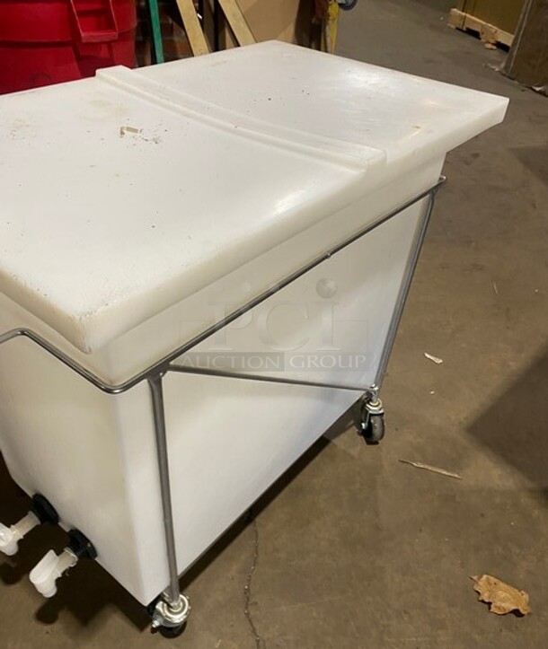 Dip Tank Used For Soaking Pans/Frying Filters! To Clean Off Carbon Buildup, Heater And chemicals Inside! - Image 2 of 6