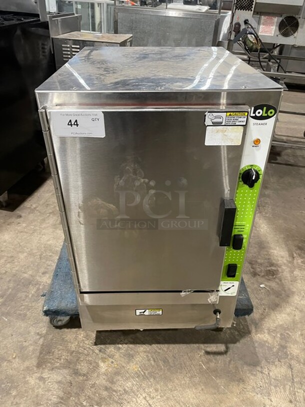LoLo Commercial Countertop Electric Powered Steamer! All Stainless Steel! Electric Powered! MODEL:ST-6E SN: J141719-1-1! - Image 1 of 9