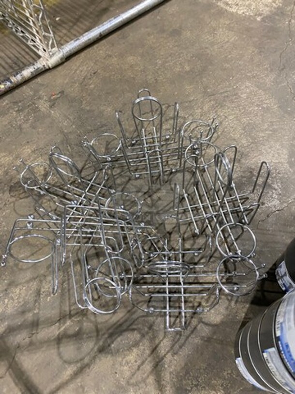 ALL ONE MONEY! MISCELLANEOUS! Includes Metal Countertop Condiment Caddy, Wire Chafer Stand, Fancy Heat Chafer Dish Fuel! - Image 3 of 4