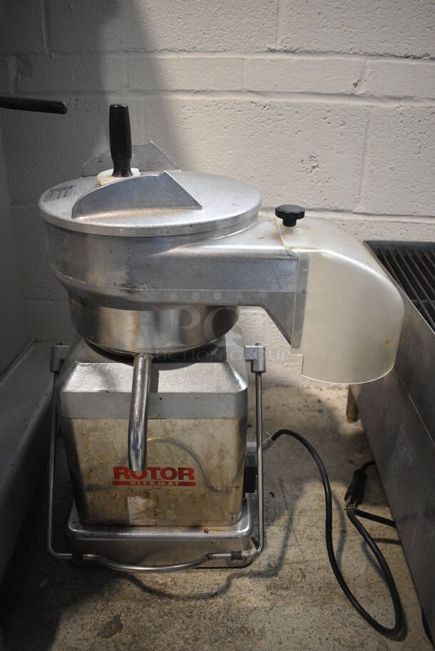 Rotor Stainless Steel Commercial Countertop Juicer. 11x15x22. Tested and Working!