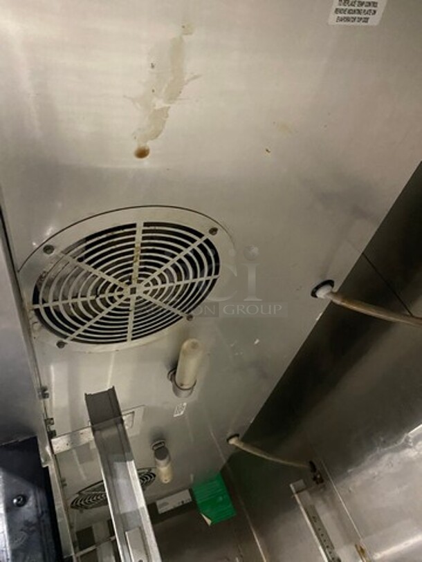 True Commercial 3 Door Reach In Cooler! With Poly Coated Racks! All Stainless Steel! Model: TS72 SN: 12896565 115V 60HZ 1 Phase - Image 9 of 10