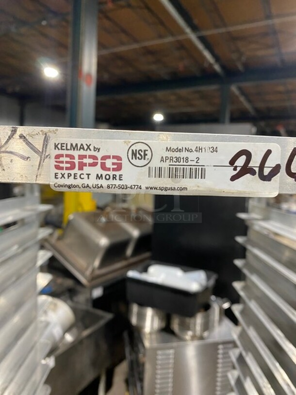 Kelmax  Metal Commercial Pan Transport Rack on Commercial Casters! MODEL 4H1034 - Image 5 of 7