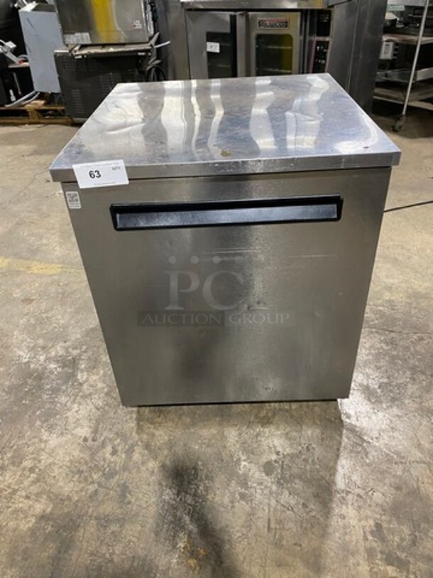 Delfield Commercial Single Door Lowboy/Worktop Cooler! All Stainless Steel! Model: 406STAR2 SN: 1302152001558 115V 60HZ 1 Phase - Image 1 of 7