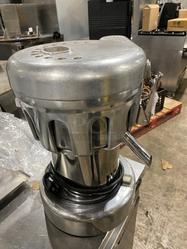 Nutrifaster Commercial Countertop Juicer Extractor! Solid Stainless Steel! Model: N450 SN: 459061471 110V - Image 2 of 10