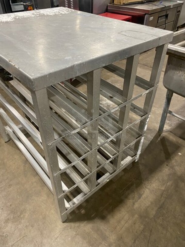 Metal Commercial Can Rack! - Image 2 of 6