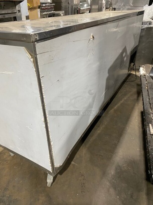 Commercial 4 Door Lowboy/ Work Top Cooler! All Stainless Steel! - Image 4 of 7