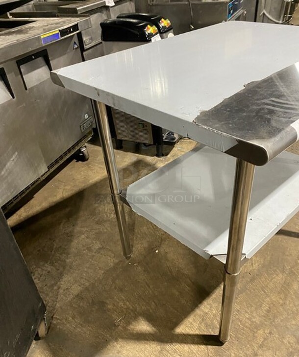 Like New! Stainless Steel 36" Commercial Worktable! - Image 2 of 6