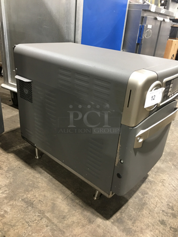 LATE MODEL! 2018 Turbo Chef Commercial Countertop Rapid Cook Oven! On Small Legs! Model: NGO SN: NGOD42244 208/240V 60HZ 1 Phase - Image 3 of 7