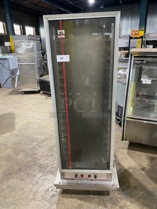 Wilder Commercial Single Door Food Warmer/Proofer Cabinet! Stainless Steel! On Casters!