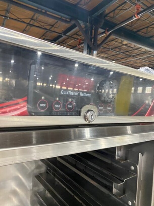 Cres Cor Commercial Electric Powered Split Door Roast-N-Hold Oven! All Stainless Steel! On Casters! Model: RO151FUA12DE4803Z SN: IBIJ0005120853 480V 60HZ 3 Phase - Image 8 of 10