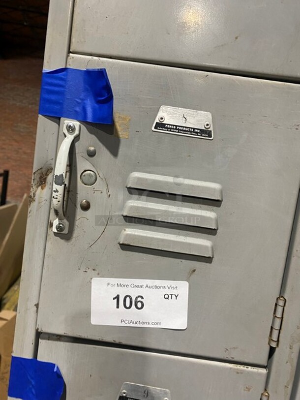 Metal 12 Cubby Locker! - Image 4 of 5